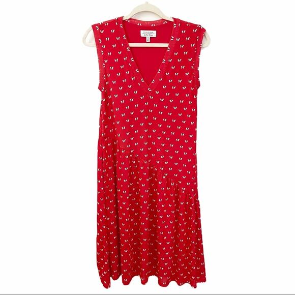 & OTHER STORIES Butterfly Print Mini Dress - Picture 1 of 9